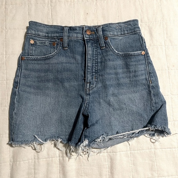 Madewell Pants - Madewell High-Rise Denim Shorts